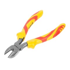 34-5-580 Кусачки боковые FINE, 180 мм, HCS, двухкомпонентные рукоятки (РемоКолор)