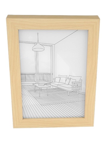 Картинка картина Skully Picture frame lamp dog - 10