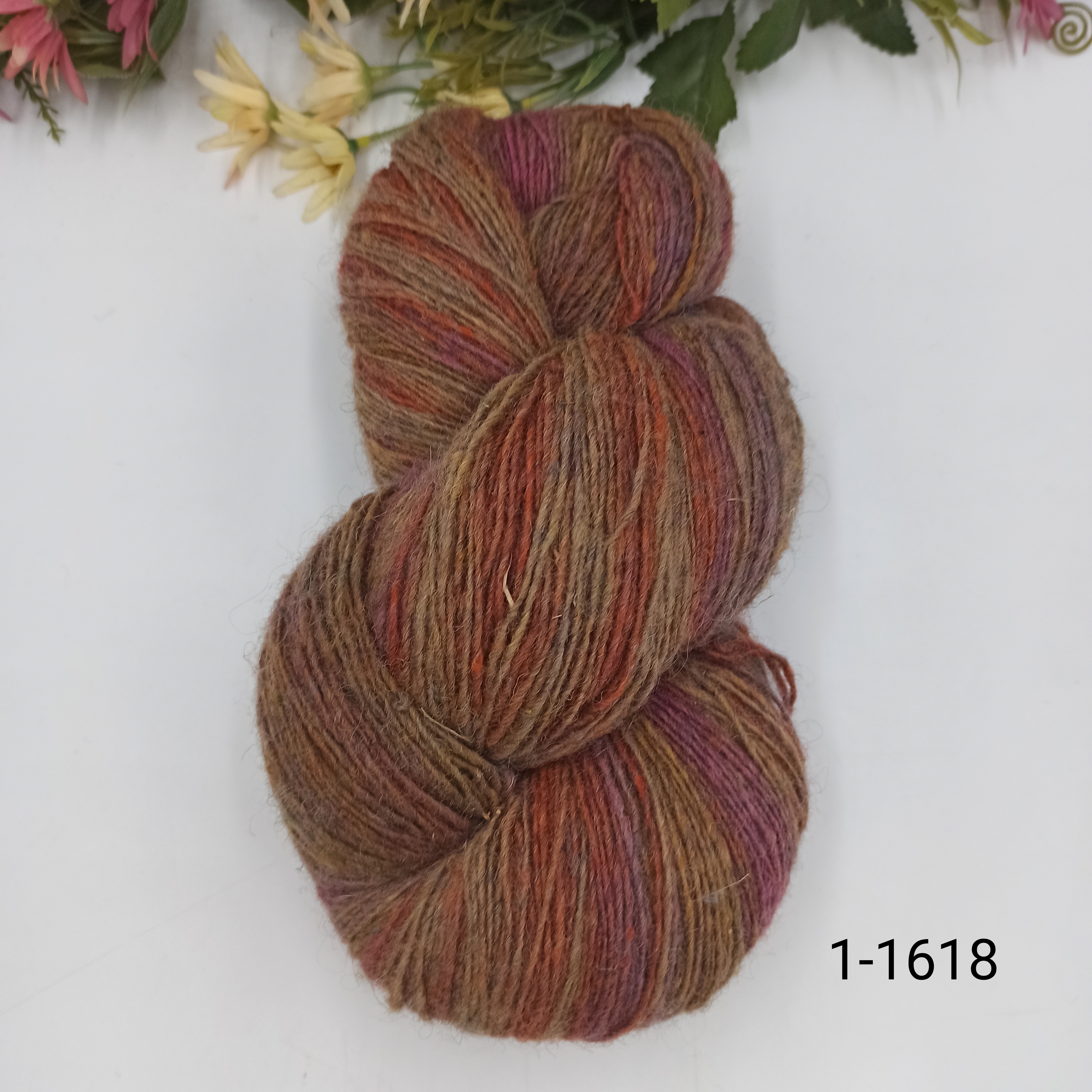 Дундага 6/1 шерсть секционного окрашивания 01-1618 420м/100гр