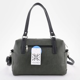 Сумка Саломея 1105 македония оливковый + черный