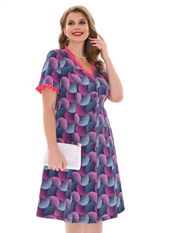 4549 Халат на пуговицах