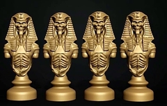 Силиконовый молд Шахматная фигура Мумия Большая