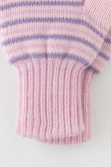 варежки  для девочки КВ 10009/24ш/розовая сирень,св.сиреневый