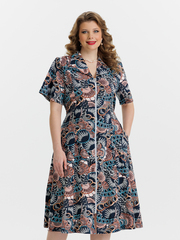 4503В Халат на молнии