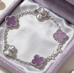 Винтажный браслет Van Cleef & Arpels Alhambra, 5 мотивов