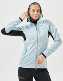 Тренировочная куртка с капюшоном Nordski PRO TOUR HOOD Aqua/Black W женская