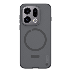 Чехол тонированный c MagSafe для OPPO Find X9, серия Super Frosted Shield Pro Magnetic (Clear version) от Nillkin