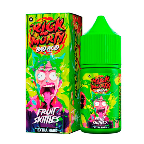 Rick & Morty Bad Acid Salt 2% Extra HARD 30 ml - Фруктовый Скитлс