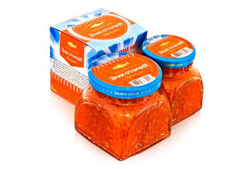 Икра красная "Знак Отличия", 350г