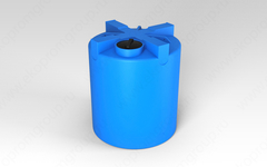 Ёмкость пластиковая пищевая ЭкоПром T 5000 л. вертикальная (183x183x215см;черный) - арт.555336