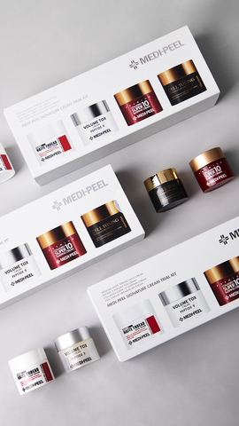 MEDI-PEEL Signature Cream Trial Kit (10g*4) Набор миниатюр для  интенсивного восстановления