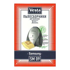 Мешок для пылесоса Vesta filter, SM 09, бумажный, 5 шт