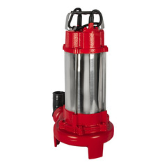 Насос фекальный QUATTRO ELEMENTI Sewage 1700F Ci-Cut (1700 Вт, 28000 л/ч, грязевой, 17 м, 21 кг, чугун, с НОЖОМ) ПРОФ