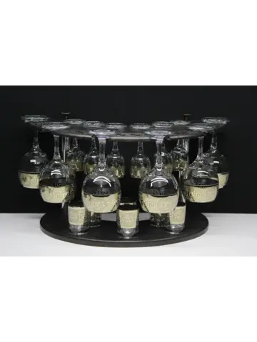 Барный набор 18 предметный с фужером