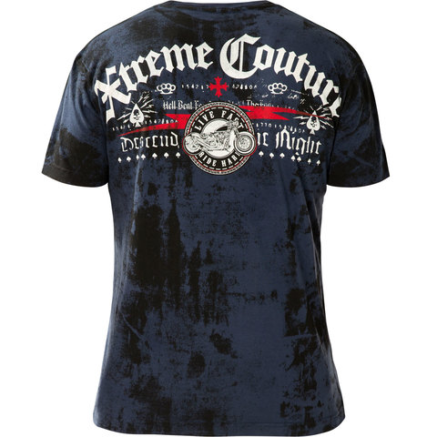 Xtreme Couture | Футболка мужская OUTLAW RIDERS X1952 от Affliction спина
