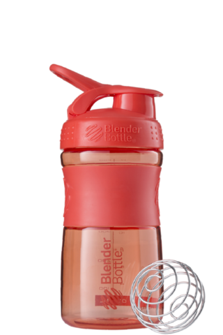 Картинка шейкер Blender Bottle SportMixer 591 коралловый - 1