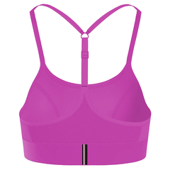 Бюстгальтер спортивный Tommy Hilfiger Light Intensity Essential Strap Bra - eccentric magenta