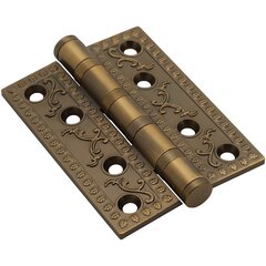 Петля дверная Bravo HZ-10-4BB ABB Античная МатБронза