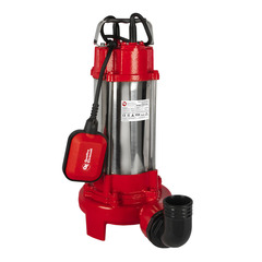 Насос фекальный QUATTRO ELEMENTI Sewage 1700F Ci-Cut (1700 Вт, 28000 л/ч, грязевой, 17 м, 21 кг, чугун, с НОЖОМ) ПРОФ