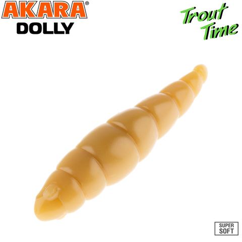 Силиконовая приманка Akara Trout Time DOLLY 1.8 Cheese 445 (10 шт.)