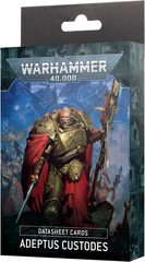 Datasheet Cards: Adeptus Custodes 10 редакции на английском языке