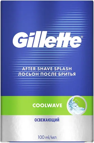 Лосьон после бритья Gillette, освежающий, "Арктическая свежесть" (100 мл.)