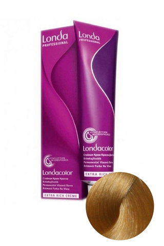 Стойкая крем-краска для волос LondaColor 9/3 Очень светлый блонд золотистый, Londa Professional, 60 мл