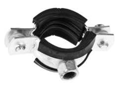 ЗУБР 3/4?, цинк, 9 шт, трубный хомут с гайкой (37850-25-29)