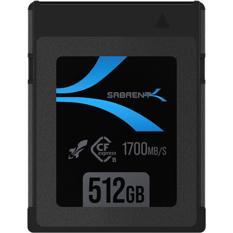 Карта памяти Sabrent Cfexpress B 512GB Rocket CFX 1700/1500MB/s