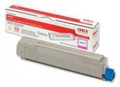OKI TONER-M-C910-NEU - Тонер пурпурный для принтеров C910 и C920WT Ресурс 15 000 страниц при 5% заполнении (код 44036022)