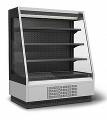 Витрина холодильная Carboma Tokyo 2 F16-08 VM 1,3-2 (версия 2.0) (9006-9005)