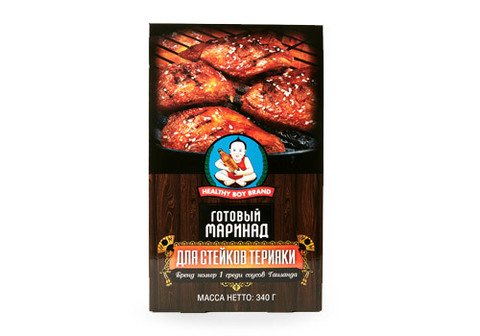 Маринад для стейков "Healthy Boy Brand" терияки, 340г