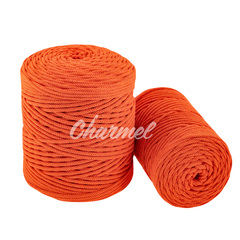 Orange mood cotton cord 4 mm