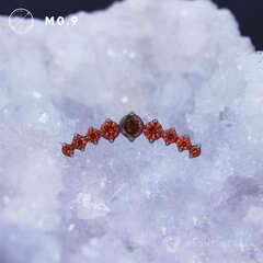 9K v.2 Dark Garnet CZ