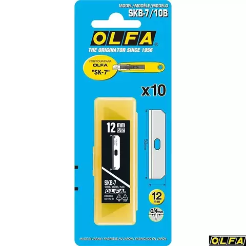 OLFA для ножа 12 мм, Специальное лезвие (OL-SKB-7/10B)