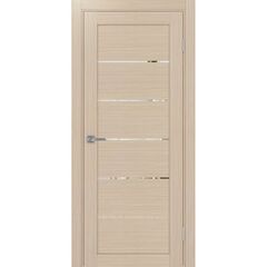 Купить Межкомнатная дверь экошпон Турин 506.12 дуб белёный с зеркалом