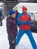 Мужской тёплый прогулочный лыжный костюм Nordski National Red