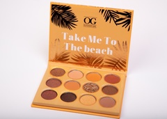 OG-DE7178 PRESSED POWDER PALETTE Палетка 12 теней для век TAKE ME TO THE BEACH