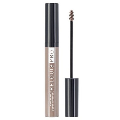 Гель для бровей водостойкий оттеночный Relouis Pro Waterproof Color Brow Gel тон 02 Taupe , 6 гр