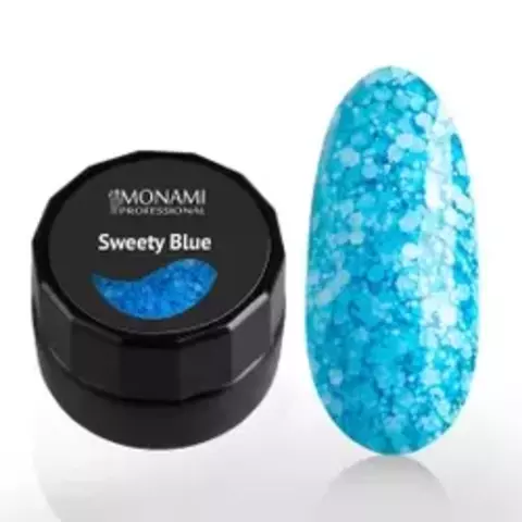 MONAMI Гель-лак Sweety Blue, 5 г