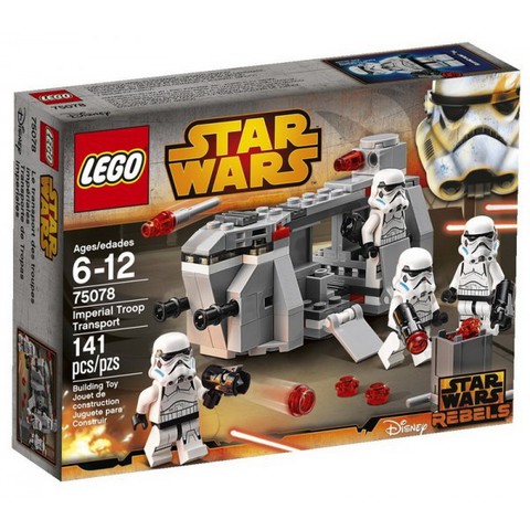 LEGO Star Wars: Транспорт Имперских Войск 75078 — Imperial Troop Transport — Лего Звездные войны