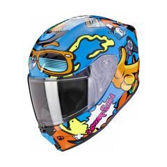 Мотошлем детский Scorpion EXO-JNR Air Fun, мультиколор