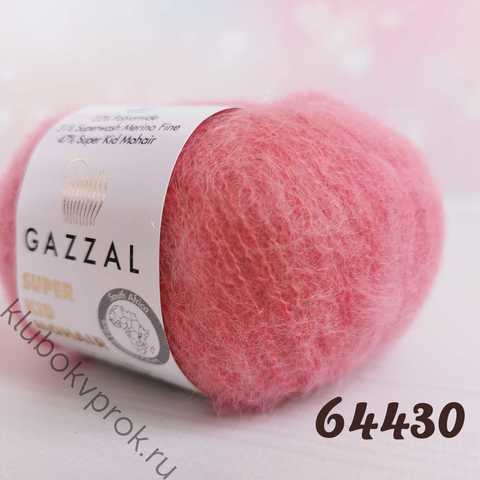 GAZZAL SUPER KID MOHAIR 64430, Розовый персик