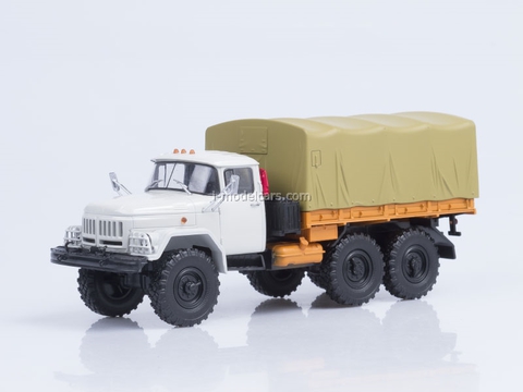 ZIL-131 board with awning Autoexport white-orange 1:43 AutoHistory