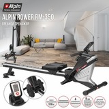 Гребной тренажер магнитный Alpin Rower RM-350