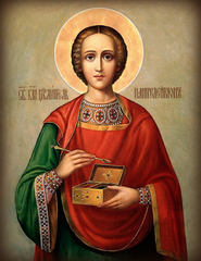 Икона Великомученика Пантелеимона