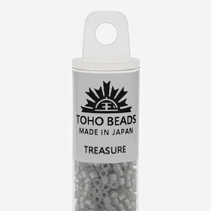 Японский бисер TOHO Treasure (№150F), жемчужный матовый