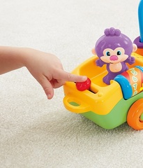 Fisher Price Паровозик ученого щенка (русский язык) (CDF60)