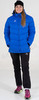 Очень Тёплый спортивный пуховик Noname Heavy Padded Jacket UX Blue унисекс