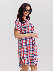 4630 Туника на пуговицах